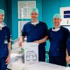 dr. Bart Stuyts met collega's operatiekwartier