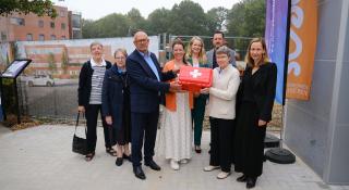 Startschot bouwwerken met tijdscapsule