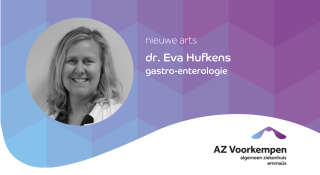 Aankondiging start dr. Eva Hufkens
