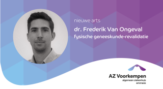 Aankondiging start dr. Frederik Van Ongeval