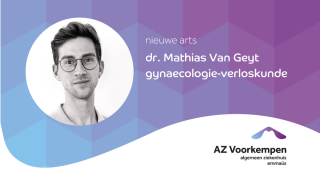 Start dr. Mathias Van Geyt