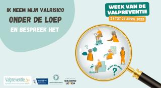 Banner aankondiging Week van de Valpreventie 2025